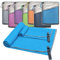 Syourself Mikrofaser-Sport- und Reisehandtuch mit Reisetasche und Karabiner, blau, XL: 182,9 x 81,3 cm, 1 Packung