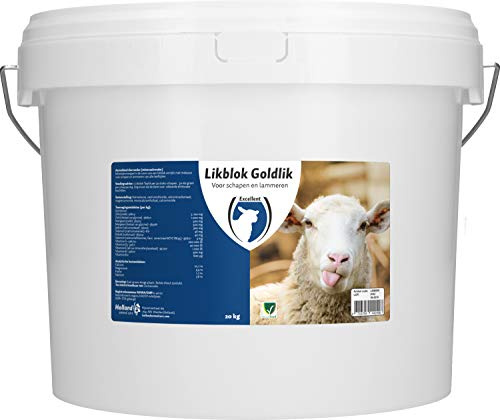 Excellent Likblok Goldlik Schaap (Leckstein Schaf) - 20 kg