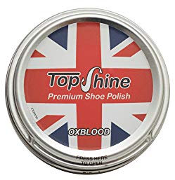 TOPSHINE Premium Wax Shoe Polish - Shoe Shine Polish and Leather Shoe Polish Kit - Professional Wax Polish for Shoes in 7 Colours, 50 ml - Shoe Accessories for Men