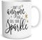 Wall Smart Designs Wsdmug957 Mug, Blanc