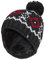 HEAT HOLDERS - Herren Winter Warm Fleece Mütze/Beanie mit Bommel (One Size, Charcoal/Red)
