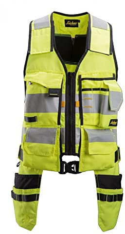 Snickers Workwear AllroundWork CL1 High-Vis Tool Vest, yellow,L