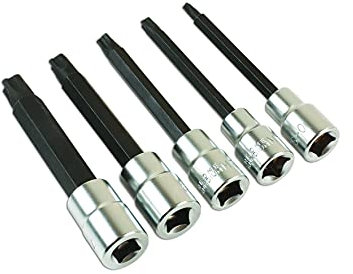 Laser 7608 Mortorq Socket Bit Set 3/8D 5pc