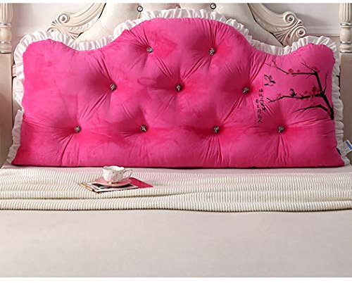 YZJJ Cushy Bed Pillow Bolster Großes Kopfteil Lesen Rückenpolster für Schlafsofa Tagesbett Gepolsterte Kissen Langes Kissen