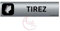 AUA SIGNALETIQUE - Plaque Aluminium brossé imprimé AluSign DARK - 200x50 mm - Double Face adhésif au dos (Tirez)