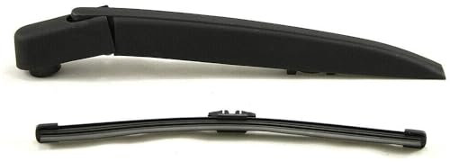 Heckwischerarm Heckscheibenwischer Heckwischer Scheibenwischer Wischer Scheibenwischerarm Wischerblatt Wischerarm AutoHobby Kompatibel mit Renault Clio 4 IV 2012-2019 7701040187