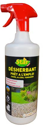 Start Désherbant cours allées terrasses PAE BIOCONTRÔLE 1 litre 1L DAPPAE1