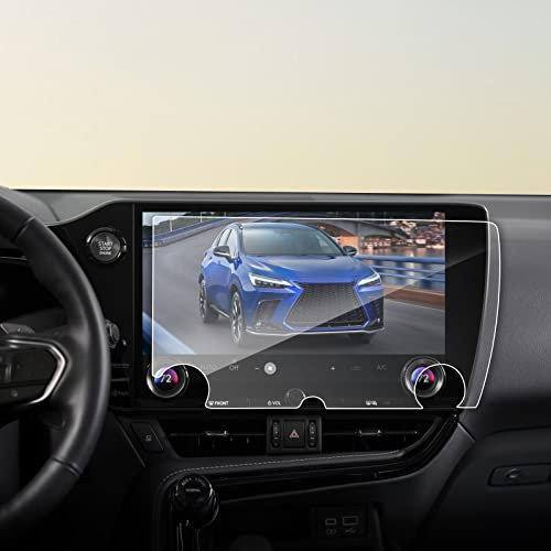 BIBIBO 14 Zoll Lexus NX Navigation Schutzfolie, Displayschutzfolie für Lexus NX NX350 NX250 NX350H NX450H 2022, 9H Gehärtetes Glas Displayschutzfolie, GPS Displayschutzfolien, Kratzfest