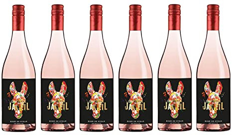 6x 0,75l - Mas Janeil - Les Hauts de Janeil - Rosé de Syrah - Pays d'Oc I.G.P. - Languedoc-Roussillon - Frankreich - Rosé-Wein trocken