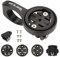 BSSOK TT Rest Handlebar Front Bicycle Computer Mount for Garmin Edge, Wahoo Elemnt, Bryton, Cateye, GoPro Camera and Lamp for Road Bike, Aluminium Alloy