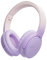 Wireless Bluetooth Headphones, Over Ear Headsets with Touch Control, Built-in Microphone, Hi-Fi Audio, 35H Playtime, Lightweight, Gift for Girls Teens Women Men, Travel, Home, Work, Purple & Pink