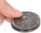 Magnetisches Metall-Fidget-Spielzeug, Haptische Münze, Angst-Slider, Stressabbau-Spielzeug, Hand-Slider, Fidget-Clicker-Slider, EDC-Schreibtischspielzeug für Erwachsene, Freund (Splitter)