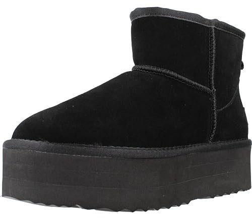 Stivali Neri ESTILE Australiano con Piattaforma da Dona Bancroft