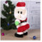 Weihnachtsmann mit Musik Tanzende Singend Weihnachtsmann Elektrische Puppe Weihnachten Plüsch Spielzeug Weihnachtsfigur Weihnachtsdeko für Kinder