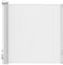 Interbaby_ Barrera de seguridad retráctil Blanca para bebés en puertas y escaleras, tanto para uso en interiores como exteriores