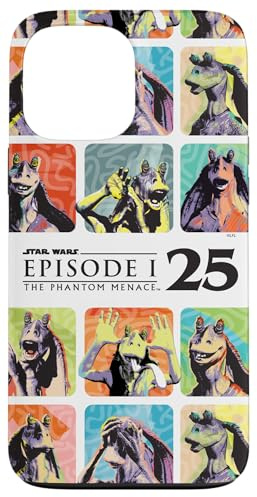 Star Wars Episode I 25th Anniversary Moods of Jar Jar Binks Case for iPhone 13 Pro Max