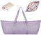 Sporttasche Damen Yogatasche Groß Reisetasche mit Schuhtasche & Nassfach Tragetasche Herren Fitnessstudio Pilates Tasche für Yogamatten Rosa,Lila