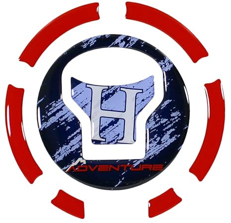 Tankpad Adesivo moto compatibile per Honda Transalp XL 750 bianco X600053VA