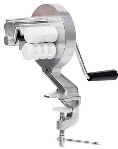 Cavatelli Machine - Cavatelli Pasta Roller, Pasta Maker Machine | Manual Pasta Maker with Ergonomic Hand Design, Portable Aluminum Alloy Pasta Forming Machine, Dough Roller for Authentic Italian