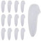 LATRAT Pack of 50 Flexible Tip End Caps, Guards & Sleeves Knife Tips Blades Tip Sleeves Tip Protection for Injuries in the Kitchen at Home