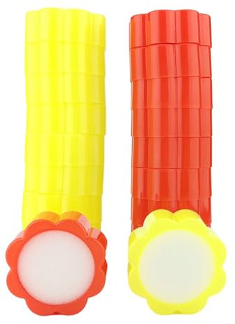 D.RECT-20 Stück Anfeuchter, zum Anfeuchten von Briefumschlägen oder Briefmarken, Fingeranfeuchter Büro, Briefmarken befeuchten, Umschlaganfeuchter