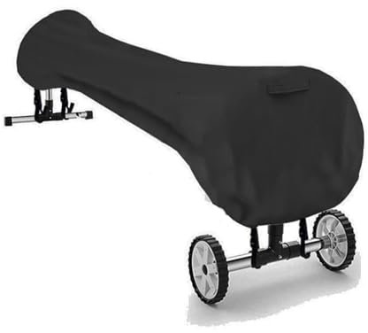 DLLDLGG Cubierta Enrollable para Manta Solar para Piscina, Resistente al Agua, Funda Protectora, Funda Enrollable para Manta Solar para Piscina, Funda Protectora para Exteriores(Black,20FT/6.1M)