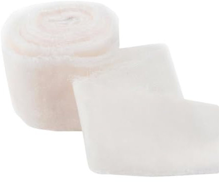 1,5 Yards/Rolle, handgefertigt, ausgefranstes Samtband, Hochzeit, Party, Blumenstrauß, Verpackung für Weihnachtsdekorationen, Geschenkband, blaues Bastelband, 7,6 x 1,5 cm, 12,7 cm Revers,