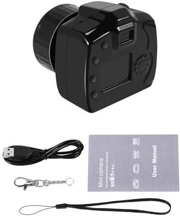 Asyduey Tiny Mini Camera HD Video Audio Recorder Webcam Y2000 Camcorder Small ​Security Secret Nanny Car Sport Mini Cam