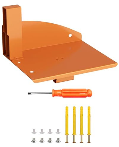 Kettensägenhalter, Garagen-Kettensägenregal, Werkzeugaufbewahrungsregal, Schutzbeschichtung, Wandmontage, 18 x 15 x 10,5 cm, für Garten
