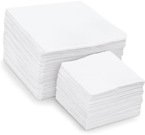Clearly | Food Grade White Strung Paper Bags 10 x 10 | Premium Quality UK Made Sulphite Paper Bags - Ideal For Kitchen Food Sandwich Fruit Veg Storage Grocery Shop Pastries (100)