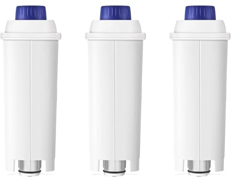 Replacement Coffee Machine Filter，Compatible for Delonghi，DLSC002 Magnifica Evo Dinamica Plus Esam ETAM BCO Accessory(3pcs)