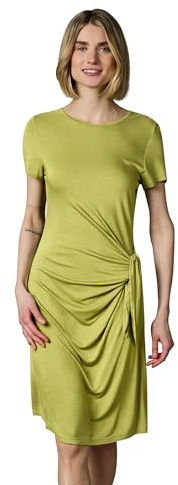 Ragwear Damen kurzes Sommerkleid Kurzarm Minikleid mit seitlichem Bindeband Knotta YOUMODO XS-XXL