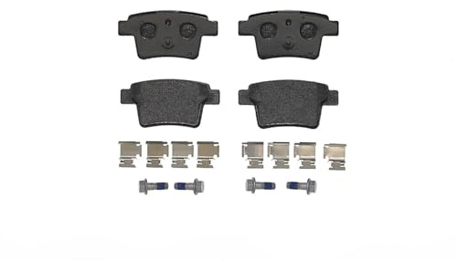 Brembo P 24 063 Bremsbelagsatz, Scheibenbremse - (4-teilig) | Kompatibel mit: FORD MONDEO III, MONDEO III Stufenheck, MONDEO III Turnier, JAGUAR X-TYPE I, X-TYPE I Kombi