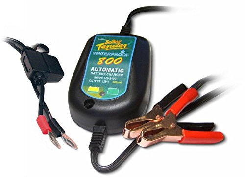 Batterie 12 V Tender résistante aux intempéries 800 mA pour moto, quad, bateau