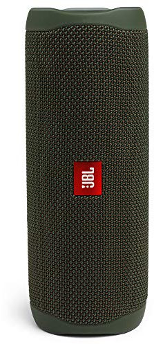 JBL Flip 5 Speaker Bluetooth, portatile, cassa altoparlante waterproof IPX7, fino a 12 ore di autonomia, compatibile con JBL PartyBoost, Verde