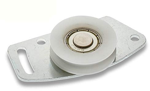Wardrobe Sliding Door Track Gear System Kit - MITO - 2000mm, 2500mm or 3000mm (1x Lower Rollers)