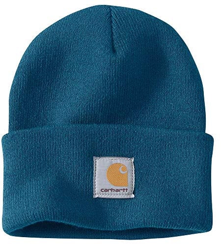 Carhartt Herren Knit Cuffed (Closeout) Beanie-Mütze, ozeanblau, Einheitsgröße
