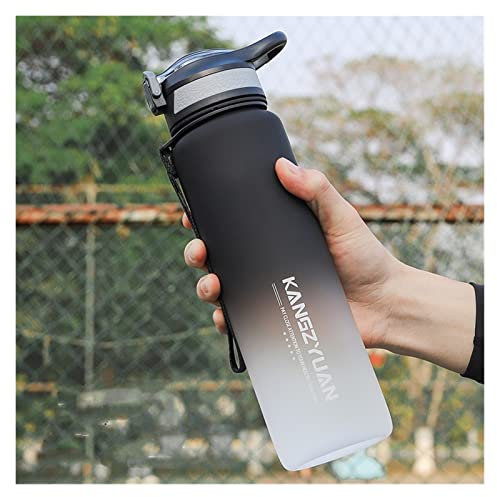 650 ml 1000ml 1500ml Botella de agua caliente de las proteínas de la proteína Shaker Viajes Portátil Outdoor Webware Plastic My Bebida Botella Bpa Gratis ( Capacity : 650ml , Color : Black White )