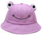 MAITONGG Frosch Stickerei Fischerhut Herren Bucket Hat Damen Faltbar Anglerhut Freizeit Safari Hut Sonnenhut Topfhut Bergsteigen Camping Wandern