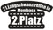 Aufkleber 2. Platz Langschwanztreffen Mombasa Fun Spass Motiv (Wetterfest)