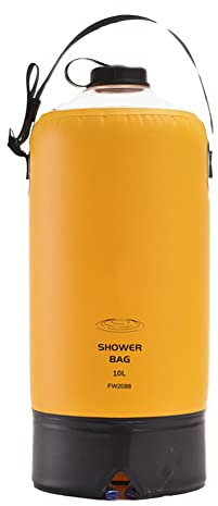 Borsa da Doccia Solare,Doccia Solare da Campeggio,10L Doccia da Campeggio Solare Portatile con Pompa,Borsa Doccia Sacca Campeggio con Tubo e Soffione per Escursioni Campeggio Escursionismo All'aperto