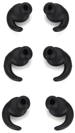 DBEIXIWEI 3 Size S/M/L Black/Gray Silicone Eartips Replacement Parts for JBL Synchros Reflect BT & Mini BT Sport Earphone