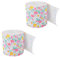 CALLARON 2 Rollen Toilettenpapier Farbig Toilettengewebe Bad Schickes Papier Bunt Seidenpapier Für Zu Hause Gerollt Pastell Hausbedarf Serviette Für Zuhause Dekoratives Druckpapier Rosa