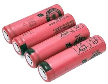 Lot de 4 batteries UR14500AC 3,7 V 740 mAh les brosses à dents électriques compatibles avec Braun Oral-B Pro 2 Type 3766 IO4 IO5 IO6 IO7 IO9 IO8 3758 3759 S5 S6 S7 S51 53B 73S 4200 5762