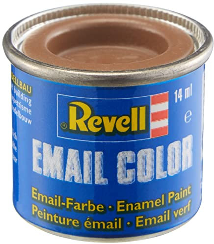 Revell Revell-32381 Couleur émail 381 boîte de 14 ML, 32381 Marron Mat satiné, 1 stück (1er Pack)