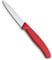 Victorinox Cuchillo para Vegetal serrado 8cm Rojo, Acero Inoxidable, Mediano