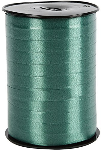 Creativ Company Kräuselband 250m, dunkles Grün