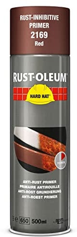 RUST-OLEUM 2169 Hard Hat Anti-Corrosion Primer, A Perfect Basis, Red brown