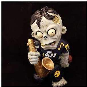 FOCO Utah Jazz Zombie-Figur aus Kunstharz