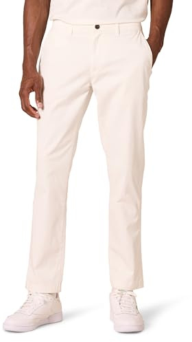 Amazon Essentials Pantalon Chino Extensible et Confortable Lavé à Coupe Athlétique Homme